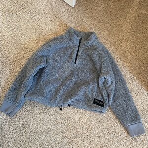 Calvin Klein Cozy Blue Fleece Pullover